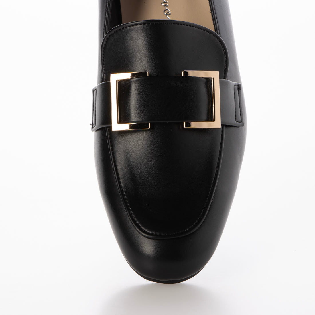 ハスキー HUSKY FAVO FAVO/ファヴォファヴォ ローヒール レイン バックル ローファー スリッポン （BLACK） BLACK