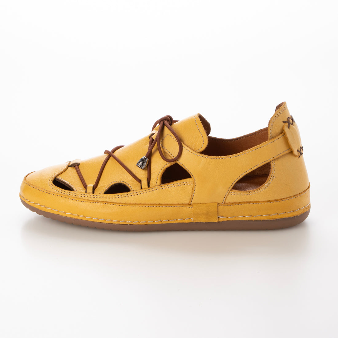 ハスキー HUSKY HOSH ホッシュ メイドインイスタンブール ソフトカウレザー レースアップスリッポン （MUSTARD） MUSTARD