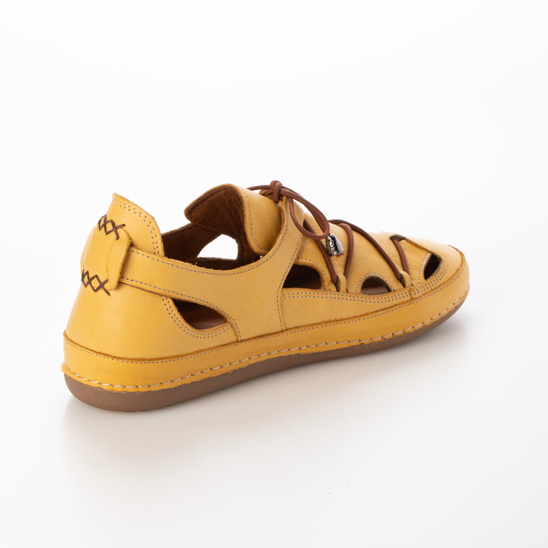 ハスキー HUSKY HOSH ホッシュ メイドインイスタンブール ソフトカウレザー レースアップスリッポン （MUSTARD） MUSTARD