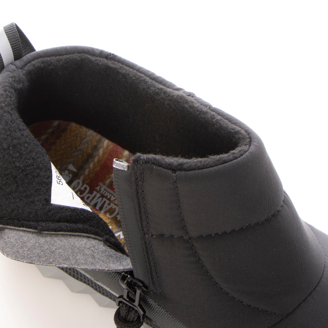ハスキー husky Co.Ltd. TOKYO☆CAMPGO  アウトドアデザイン 4cm4時間防水 あたたかサイドファスナーショートブーツ