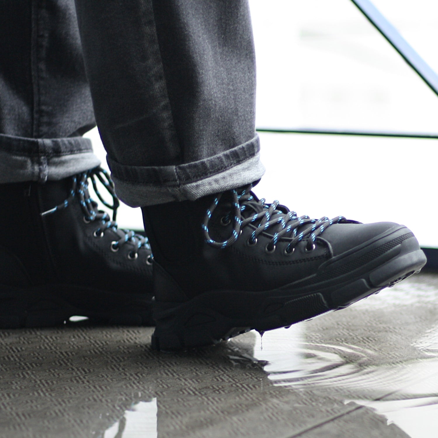 Husky Co.Ltd. TOKYO☆CAMPGO / Tokyo Camp Go Non-slip Volume Sole Nylon High-cut Waterproof Sneakers