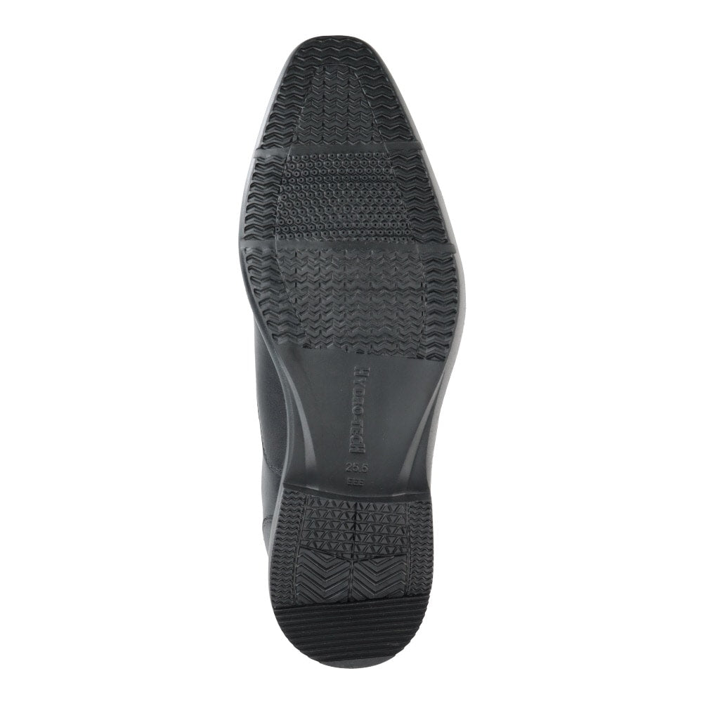 スパットシューズ＜内羽根ストレートチップ＞（ビジネスタイプ)本革 幅広 3E 防水【24.5cm～28.0cm】  （BLK）HYDRO TECH BLK