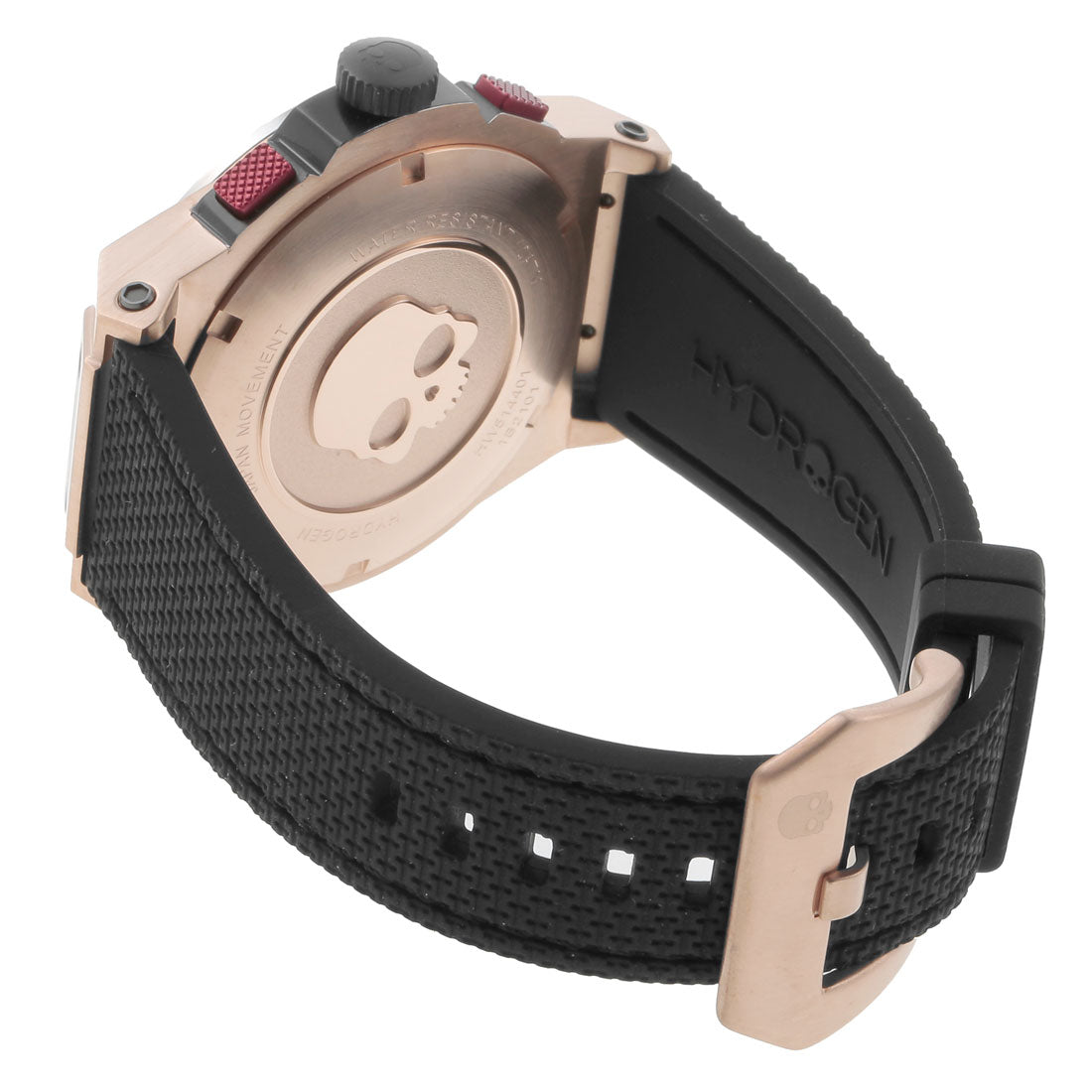 HYDROGEN OTTO CHRONO Men's Watch HW514401 Quartz black rubber