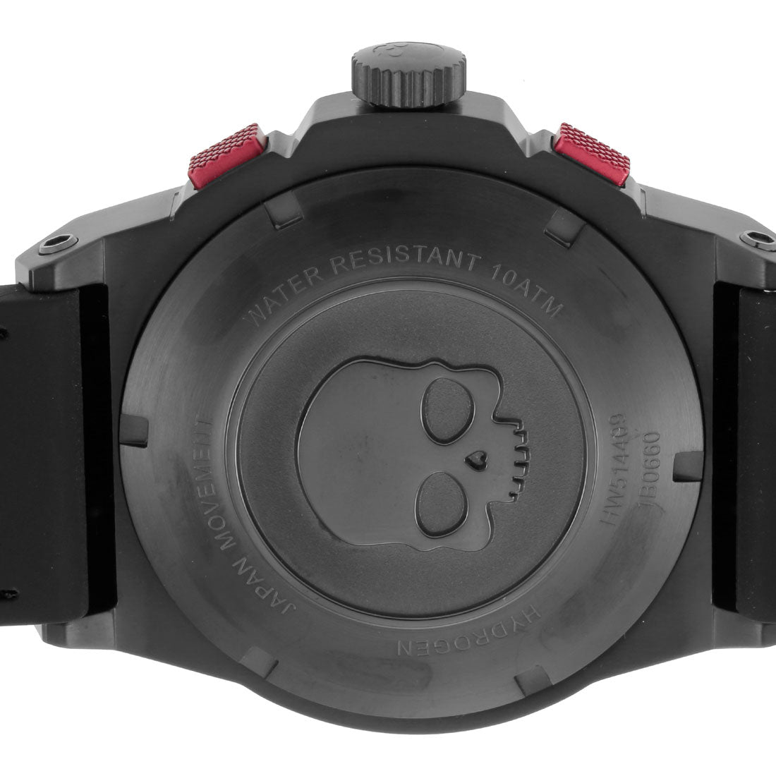 哈伊德羅根 HYDROGEN OTTO CHRONO SKULL 男士 手錶 HW514409 石英 黑色 橡膠