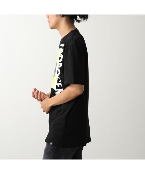 ハイドロゲン HYDROGEN HYDROGEN Tシャツ MT0009 半袖 カットソー ロゴT （M04/GRAPHIC1-BLACK） M04/GRAPHIC1-BLACK
