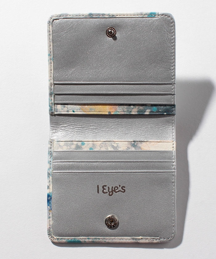 アイアイズ I Eye's 誰かの為の青 二つ折り財布 （ブルーグレー） ブルーグレー