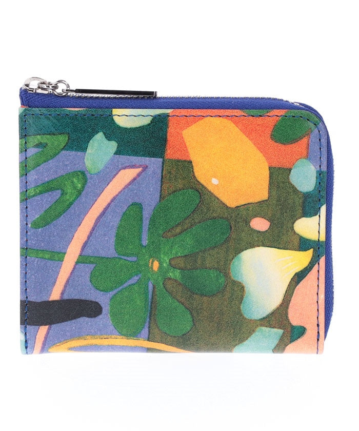 アイアイズ I Eye's FRUIT Lファスナーミニ財布 （ブルー） ブルー