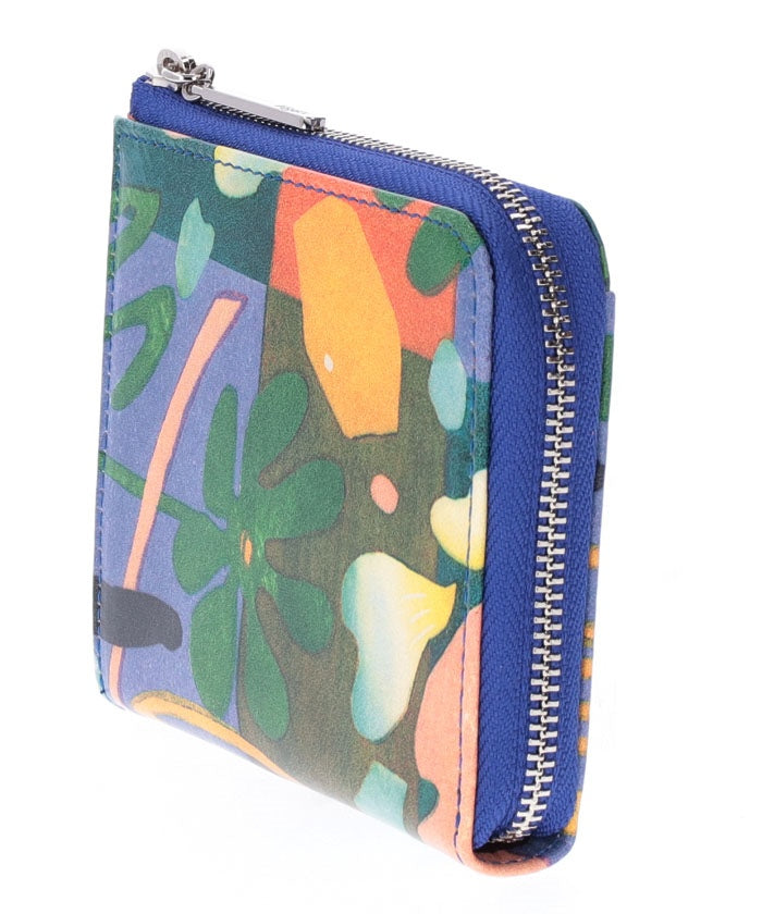 アイアイズ I Eye's FRUIT Lファスナーミニ財布 （ブルー） ブルー