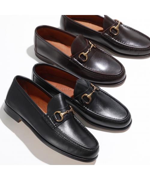 イル モカシーノ Il Mocassino  IL MOCASSINO ビットローファー B/REVERSO MGO FLOU/CUOIO （NERO/ブラック） NERO/ブラック