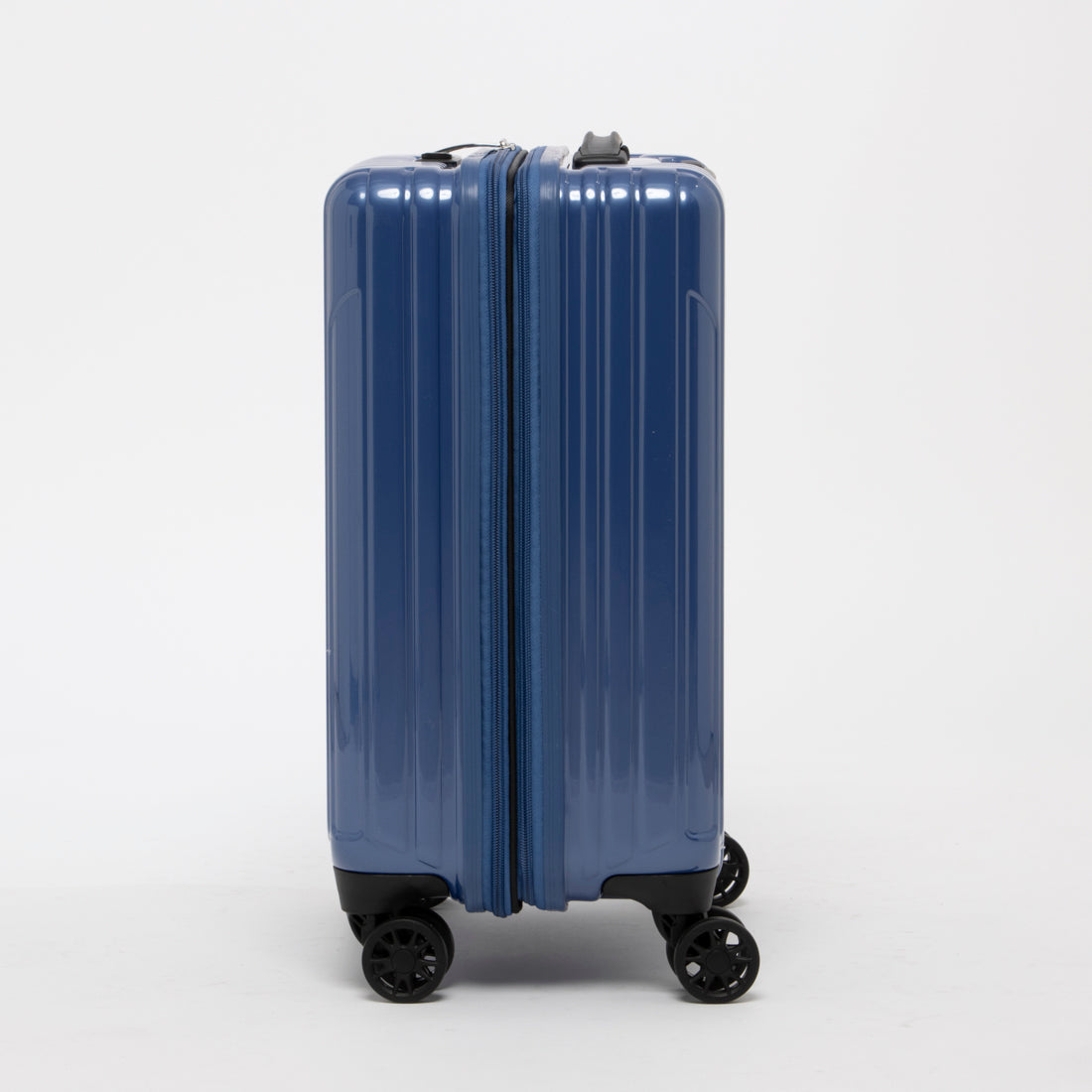 アジア・ラゲージ Asia Luggage 大容量／軽量／拡張機能で容量アップ／高純度ポリカーボネイト100% ALI-6000-18W [3?4泊] 40L(拡張時48L) （アッシュブルー） アッシュブルー