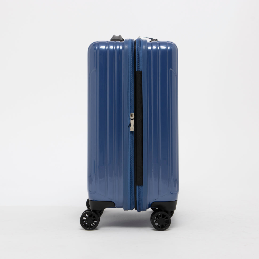 アジア・ラゲージ Asia Luggage 大容量／軽量／拡張機能で容量アップ／高純度ポリカーボネイト100% ALI-6000-18W [3?4泊] 40L(拡張時48L) （アッシュブルー） アッシュブルー