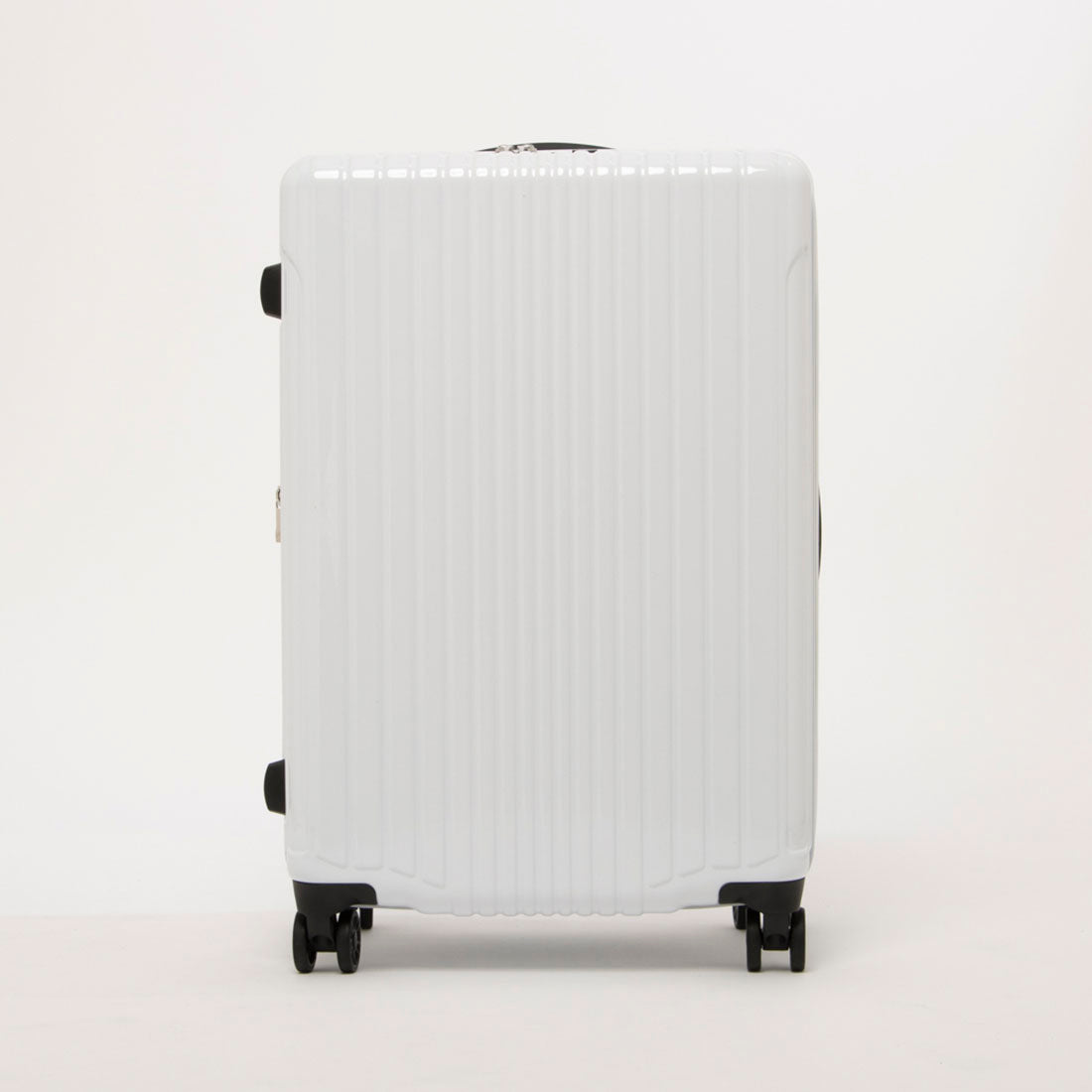 アジア・ラゲージ Asia Luggage 大容量／軽量／拡張機能で容量アップ／高純度ポリカーボネイト100% ALI-6000-24W [6?7泊] 71L(拡張時83L) （ホワイト） ホワイト