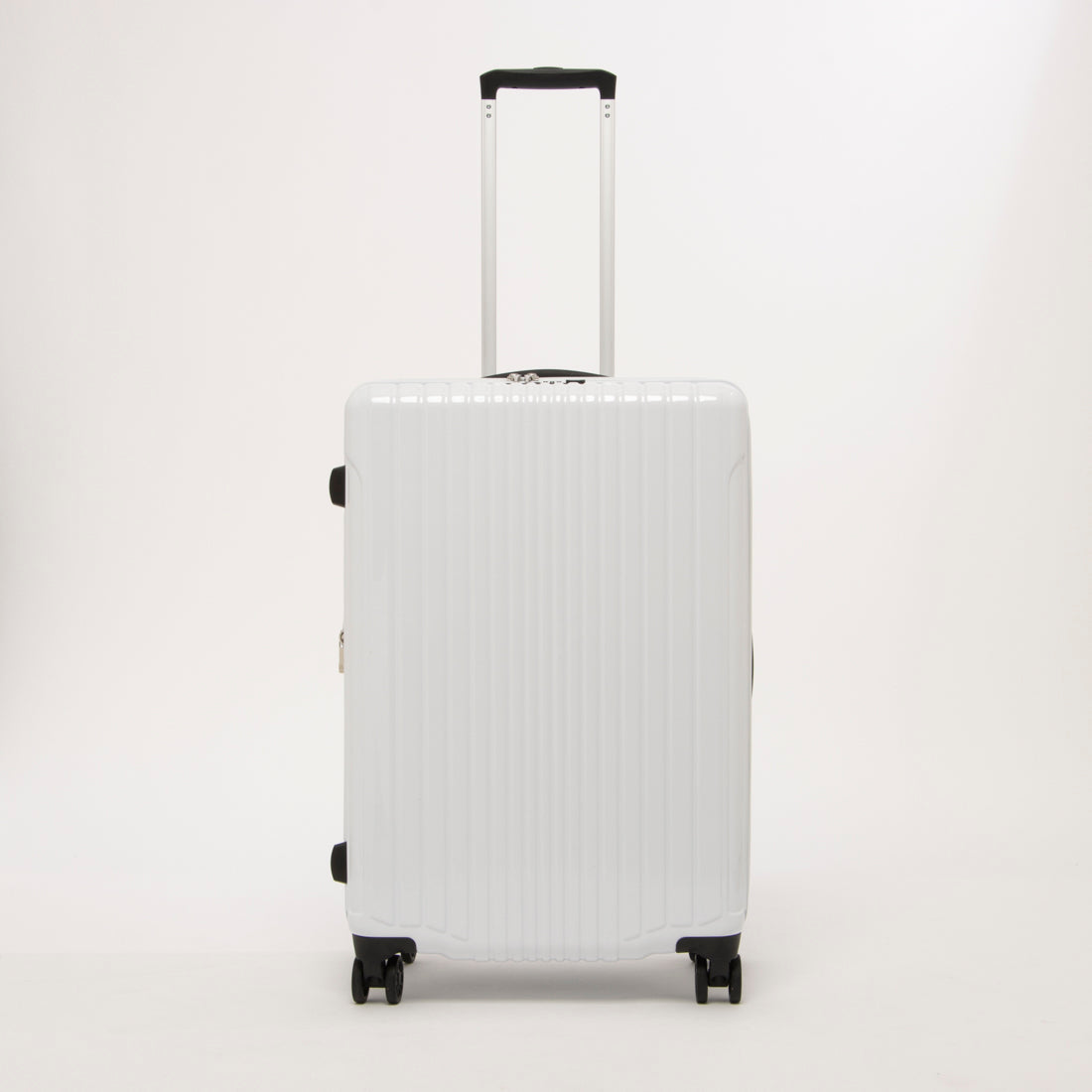 アジア・ラゲージ Asia Luggage 大容量／軽量／拡張機能で容量アップ／高純度ポリカーボネイト100% ALI-6000-24W [6?7泊] 71L(拡張時83L) （ホワイト） ホワイト