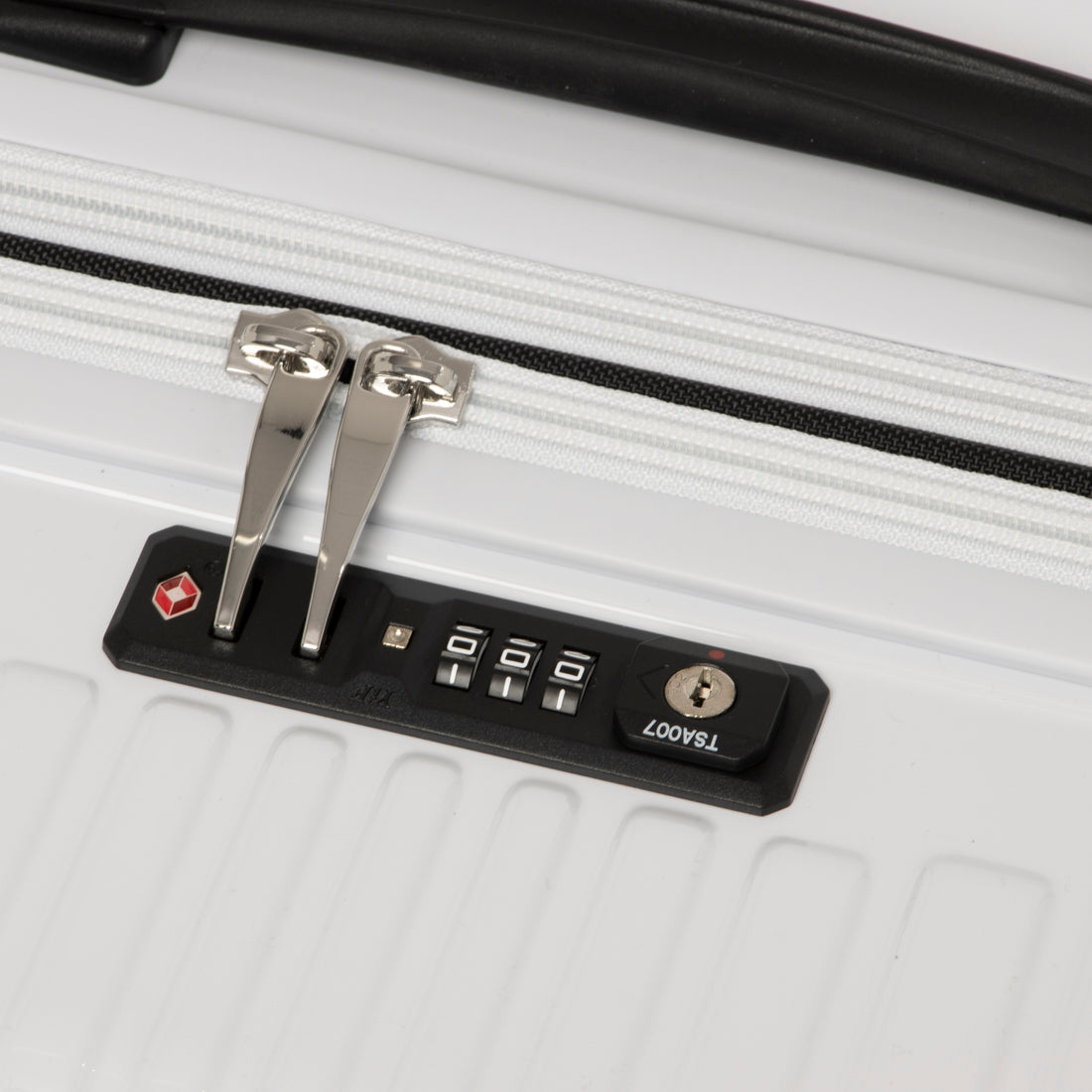 アジア・ラゲージ Asia Luggage 大容量／軽量／拡張機能で容量アップ／高純度ポリカーボネイト100% ALI-6000-18W [3?4泊] 40L(拡張時48L) （ホワイト） ホワイト