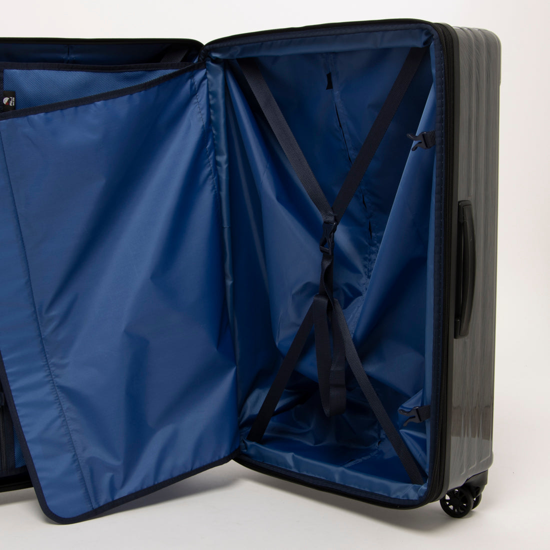 アジア・ラゲージ Asia Luggage 大容量／軽量／拡張機能で容量アップ／高純度ポリカーボネイト100% ALI-6000-18W [3?4泊] 40L(拡張時48L) （ガンメタブラッシュ） ガンメタブラッシュ