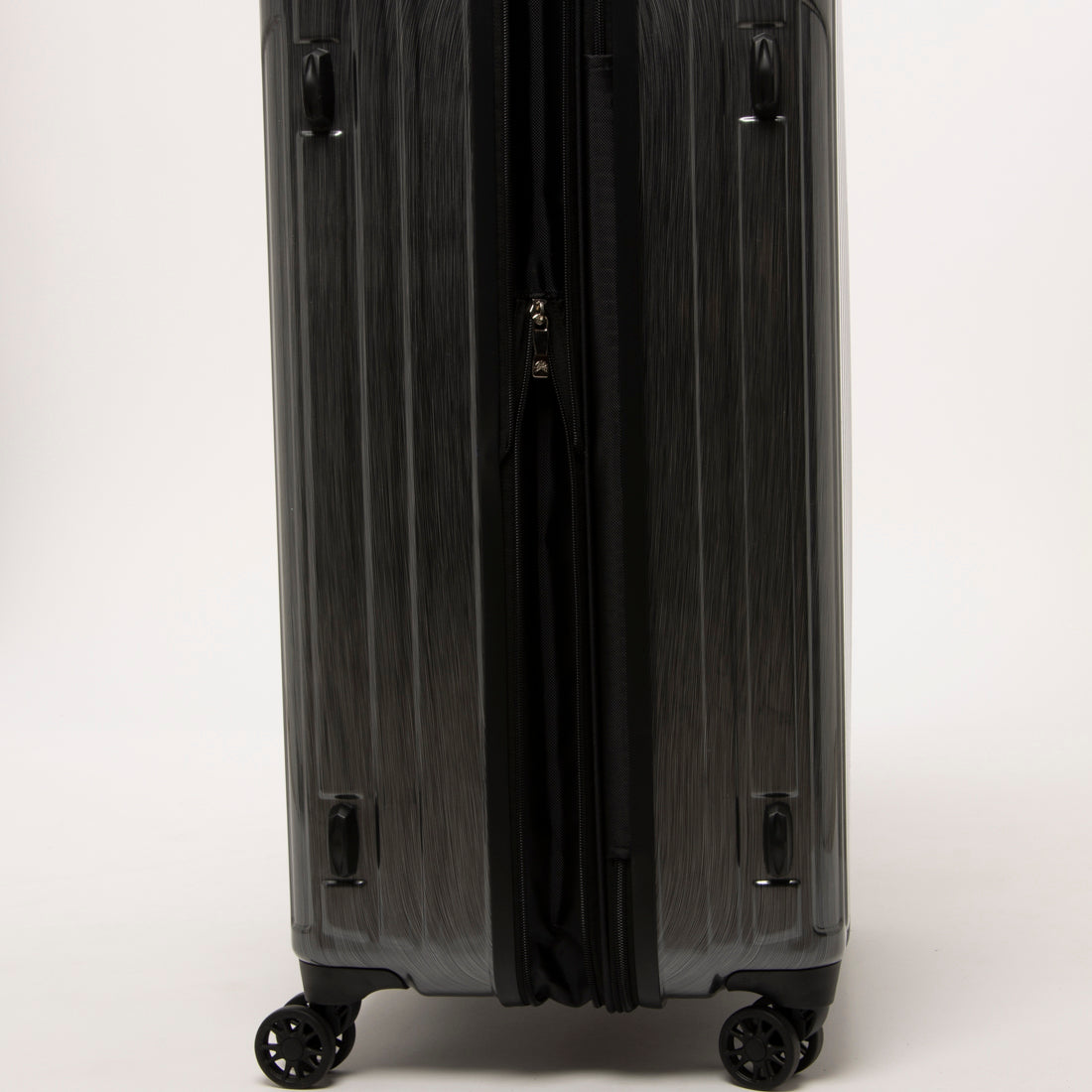 アジア・ラゲージ Asia Luggage 大容量／軽量／拡張機能で容量アップ／高純度ポリカーボネイト100% ALI-6000-18W [3?4泊] 40L(拡張時48L) （ガンメタブラッシュ） ガンメタブラッシュ
