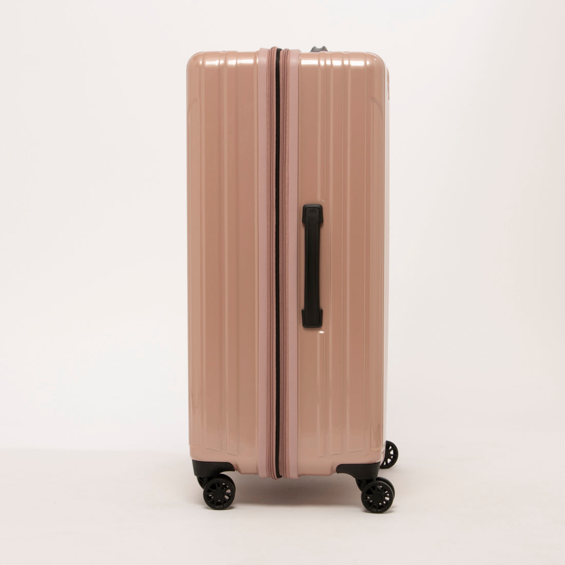 アジア・ラゲージ Asia Luggage 大容量／軽量／拡張機能で容量アップ／高純度ポリカーボネイト100% ALI-6000-28W [10泊以上] 100L(拡張時114L) （アッシュコーラル） アッシュコーラル