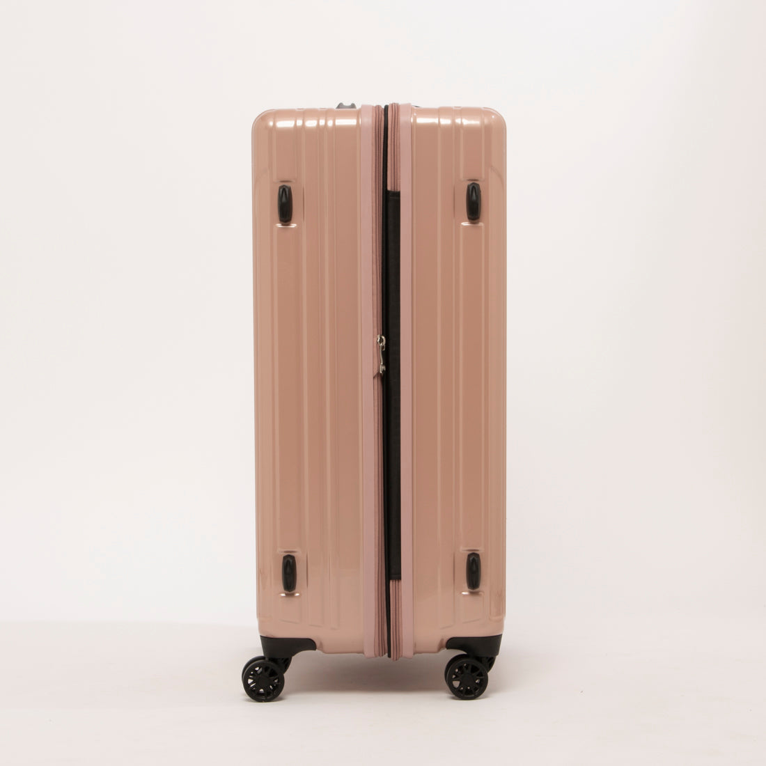 アジア・ラゲージ Asia Luggage 大容量／軽量／拡張機能で容量アップ／高純度ポリカーボネイト100% ALI-6000-28W [10泊以上] 100L(拡張時114L) （アッシュコーラル） アッシュコーラル