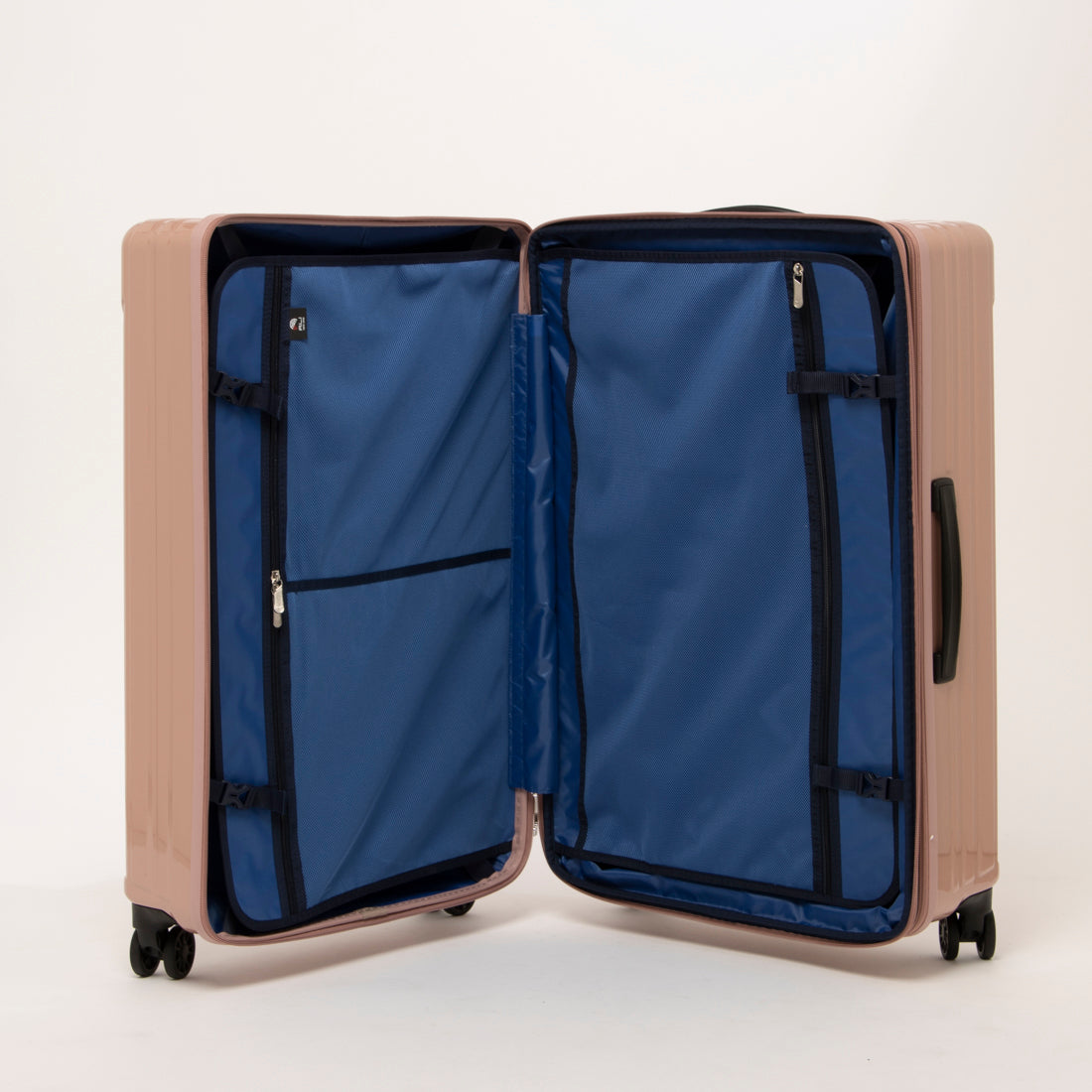 アジア・ラゲージ Asia Luggage 大容量／軽量／拡張機能で容量アップ／高純度ポリカーボネイト100% ALI-6000-28W [10泊以上] 100L(拡張時114L) （アッシュコーラル） アッシュコーラル