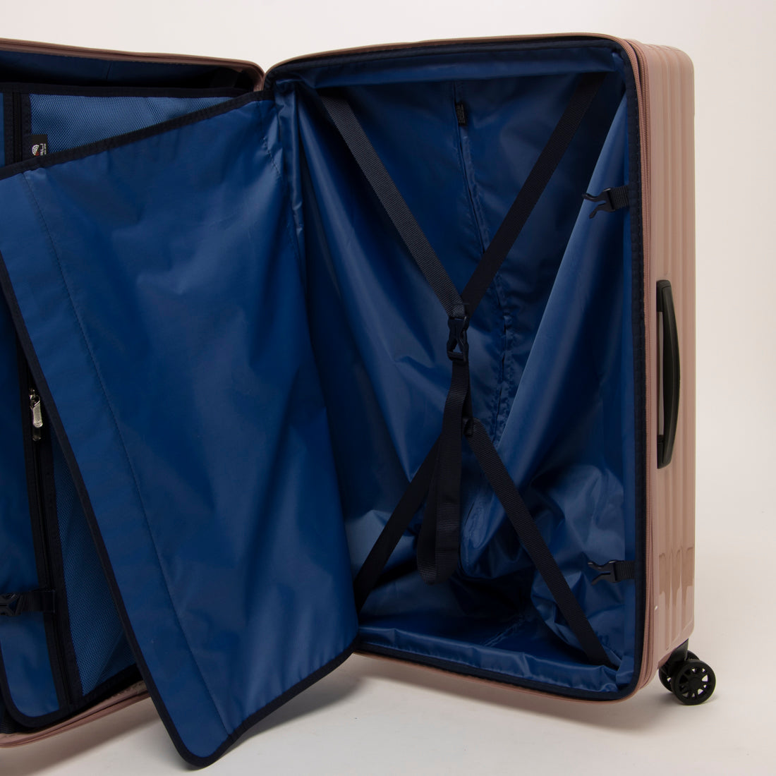 アジア・ラゲージ Asia Luggage 大容量／軽量／拡張機能で容量アップ／高純度ポリカーボネイト100% ALI-6000-28W [10泊以上] 100L(拡張時114L) （アッシュコーラル） アッシュコーラル