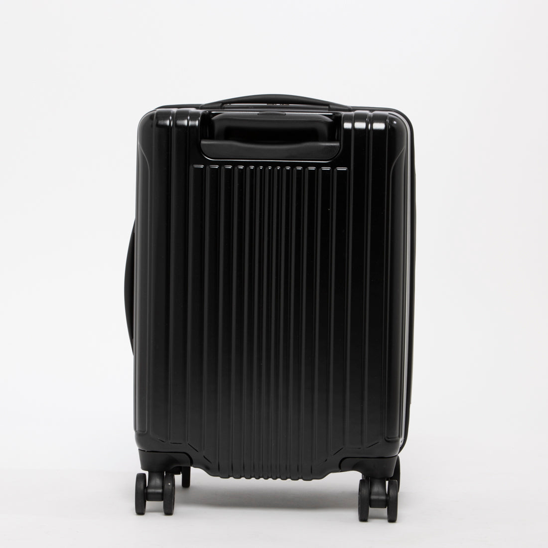 アジア・ラゲージ Asia Luggage トップオープン / 高純度ポリカーボネイト100% / 2way式TSAロック搭載 / 15インチPC収納可能/軽量/機内持ち込みサイズ ALI-6000TP-18 [2?3泊] 37L （マットブラック） マットブラック