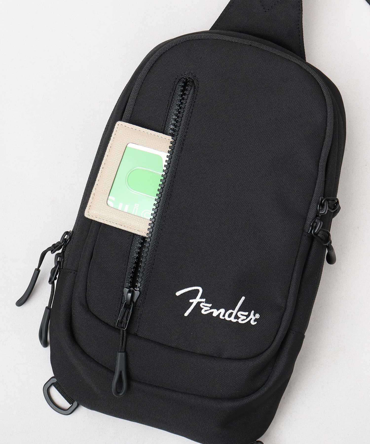 フェンダー FENDER ボディバッグ ワンショルダー バッグ シンプル 斜めがけ 肩がけ ショルダーバッグ コーデュラ （ブラック） ブラック