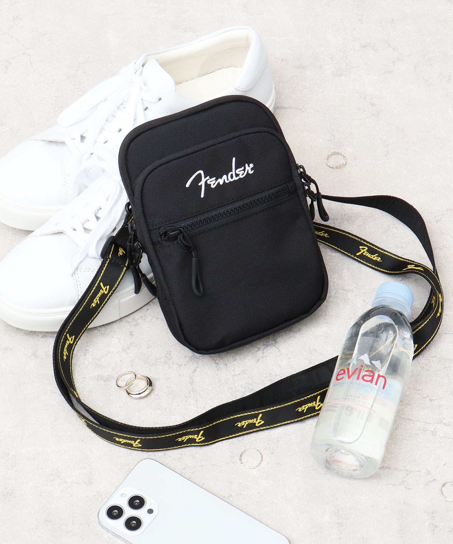 フェンダー FENDER バッグ ショルダーバッグ ミニバッグ ポーチ 2way ミニポーチ ポシェット ミニショルダー （ブラック） ブラック