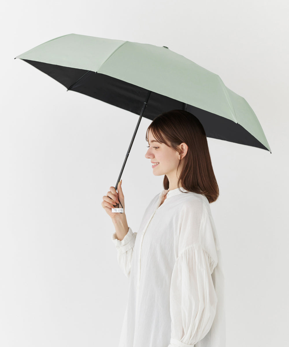 ウォーターフロント Waterfront Waterfront  LIM 全天候 折 55cm【晴雨兼用傘】 （スモーキーホワイト (06)） スモーキーホワイト (06)