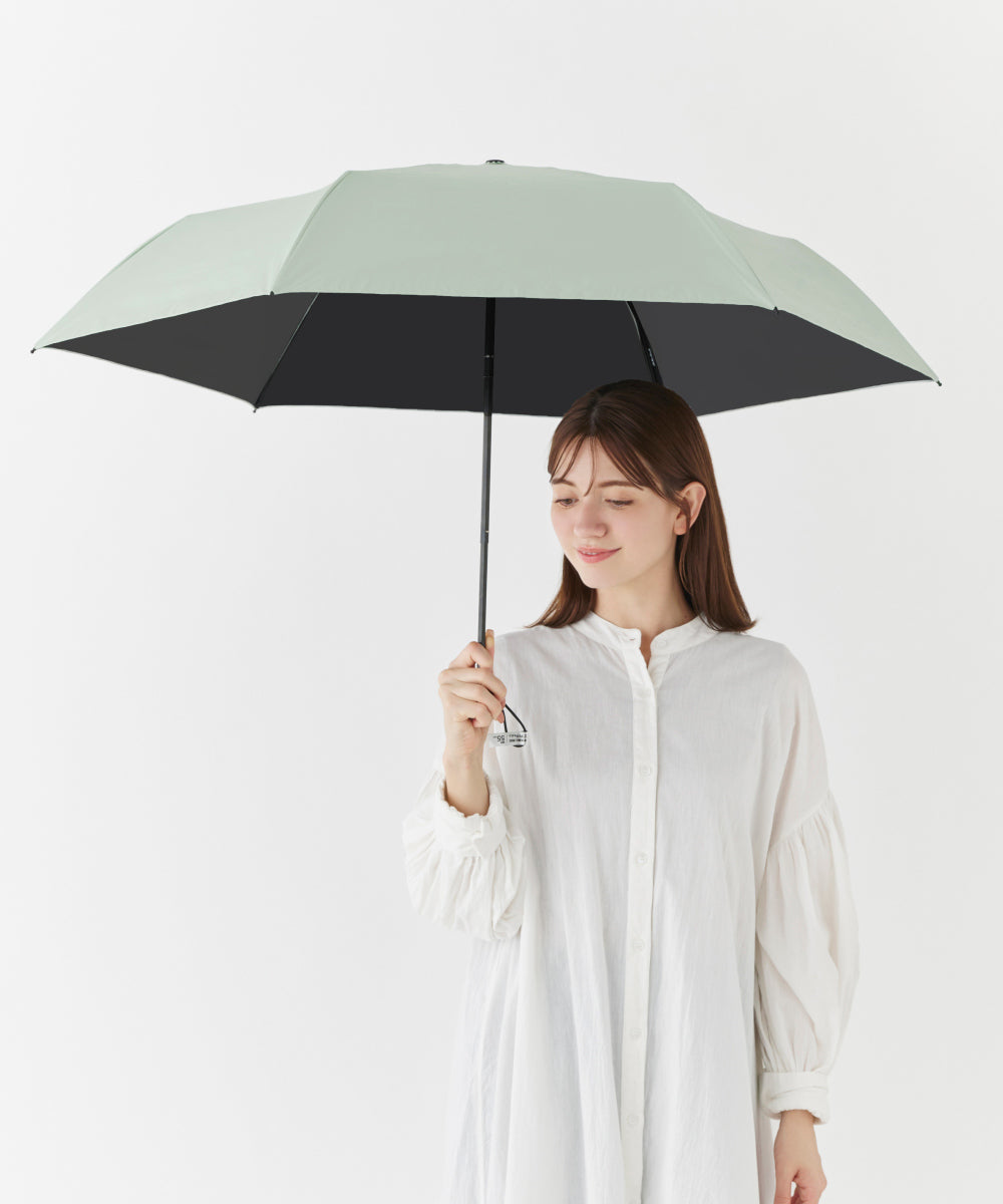 ウォーターフロント Waterfront Waterfront  LIM 全天候 折 55cm【晴雨兼用傘】 （スモーキーホワイト (06)） スモーキーホワイト (06)