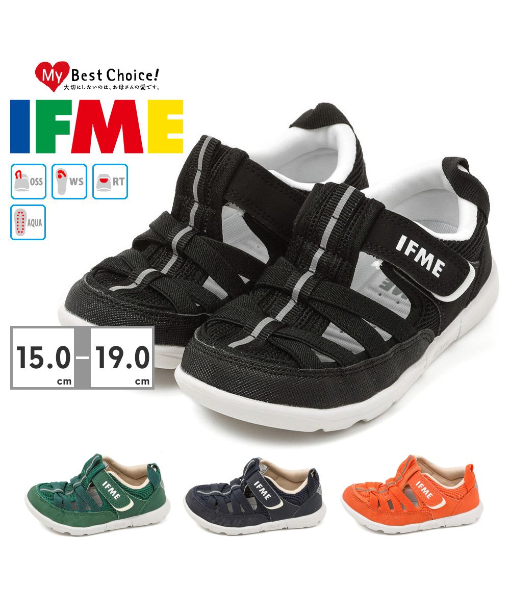 イフミー IFME イフミー IFME キッズ 30ー3415 サマー ウォーター シューズ （ORANGE） ORANGE