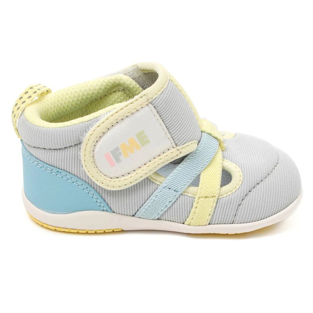 IFME First Shoes Kids Koala Motif Summer First 20-5300 IFME Baby Sneakers Summer Shoes Velcro