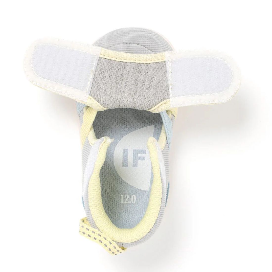 IFME First Shoes Kids Koala Motif Summer First 20-5300 IFME Baby Sneakers Summer Shoes Velcro