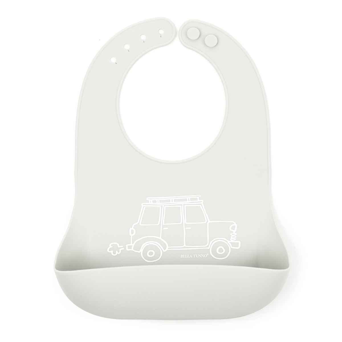 Bella Tunno Wonder Bib, silicone, for ages 6 months to 3 years [Non-returnable item]