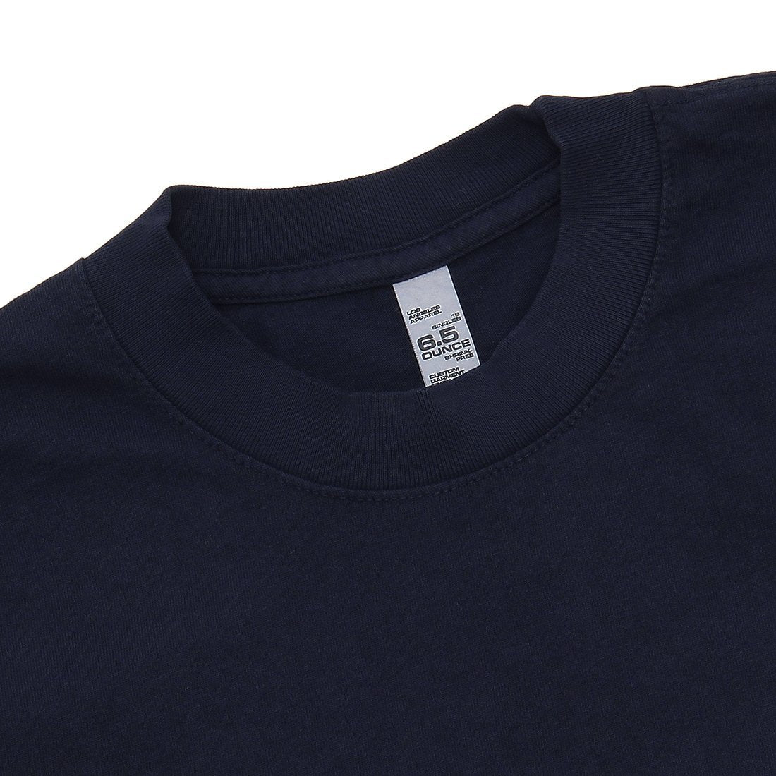 洛杉磯服飾 LOS ANGELES APPAREL T恤 剪裁上衣 長袖T恤 藏青色 男士 LosAngeles Apparel 1807GD NAVY