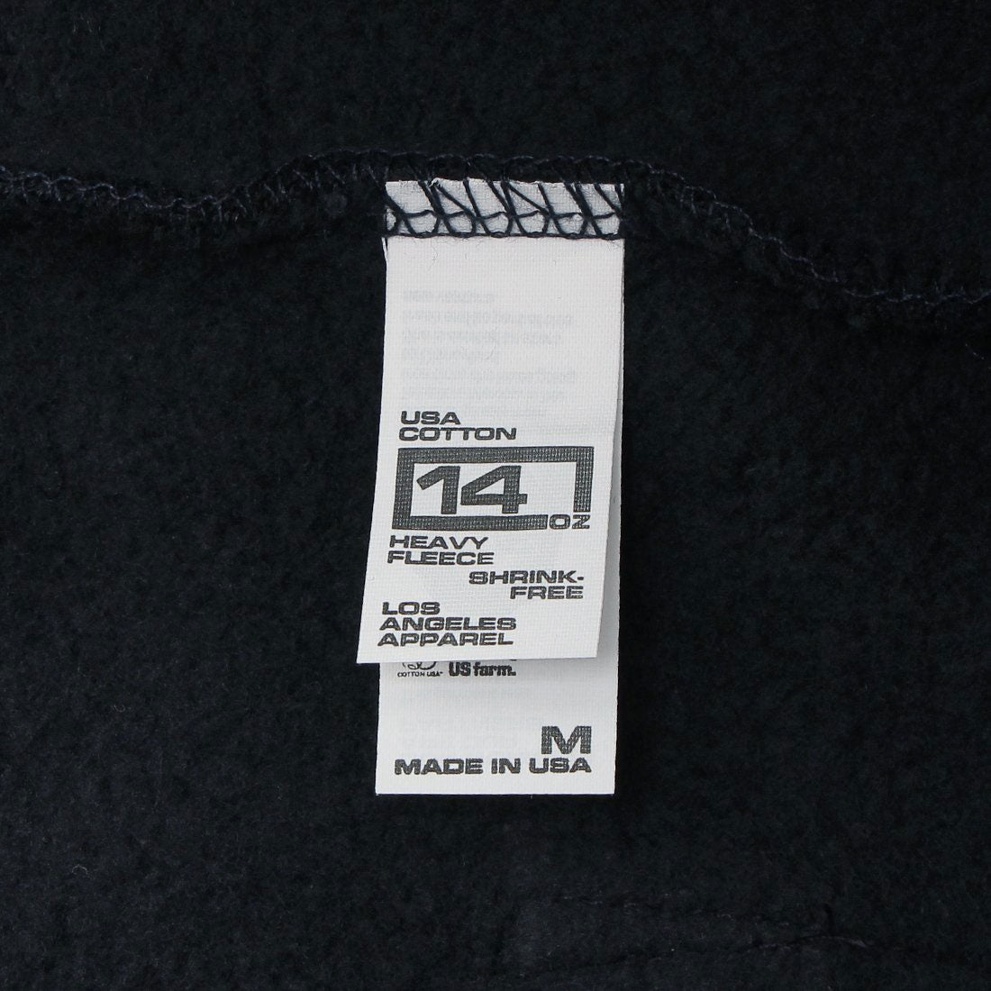 洛杉磯服飾 LOS ANGELES APPAREL 褲子 毛絨直筒褲 藏青色 男士 LosAngeles Apparel HF-05