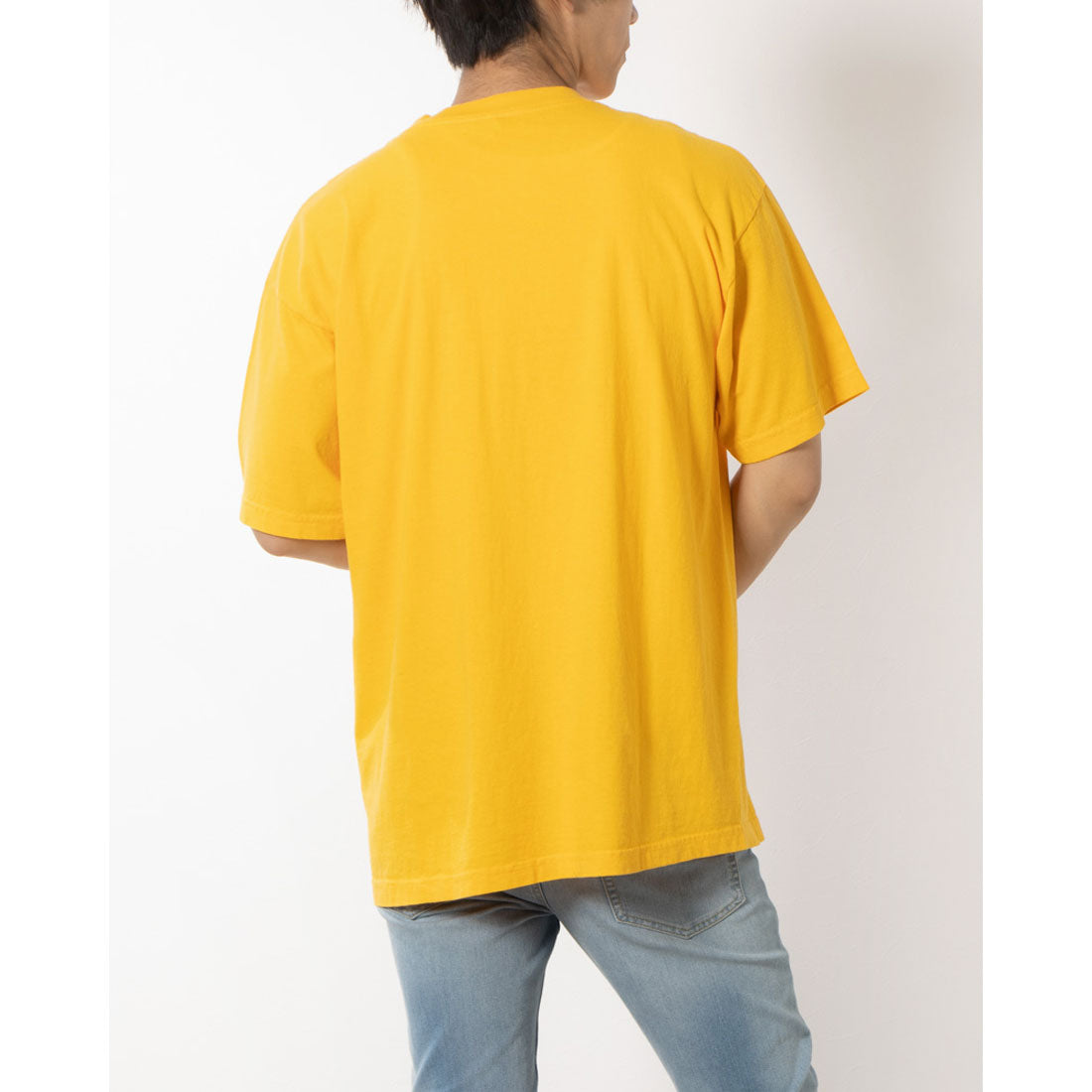LOS ANGELES APPAREL SHORT SLEEVE GARMENT DYE POCKET T-SHIRT