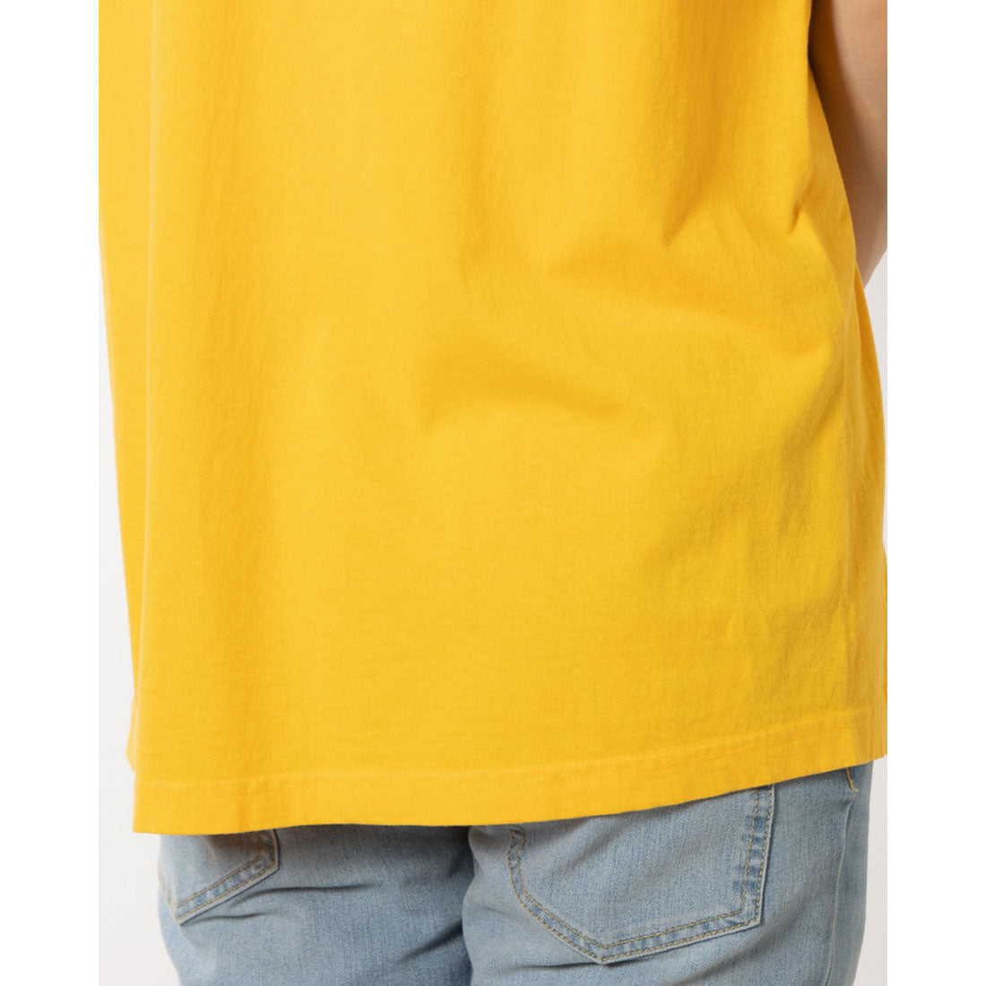 LOS ANGELES APPAREL SHORT SLEEVE GARMENT DYE POCKET T-SHIRT
