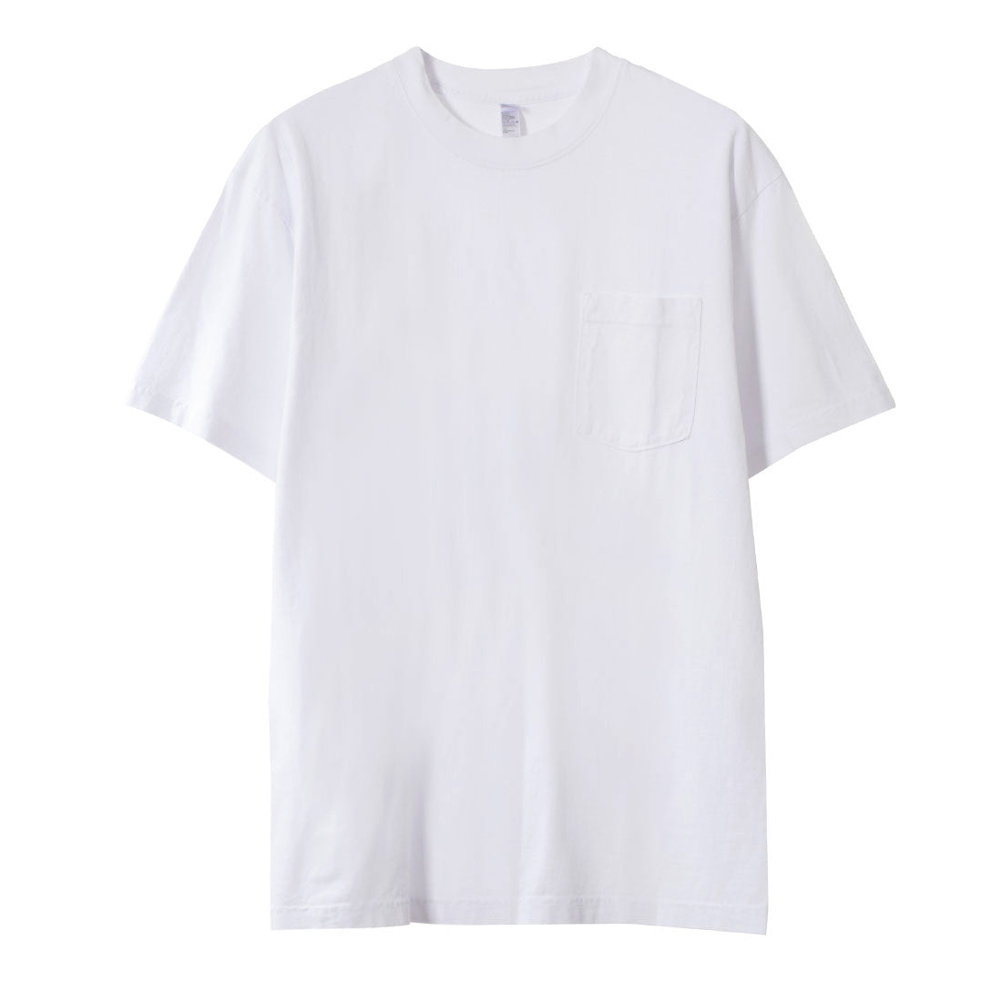 LOS ANGELES APPAREL SHORT SLEEVE GARMENT DYE POCKET T-SHIRT