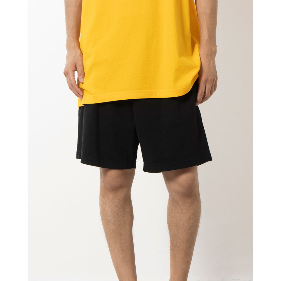 ロサンゼルスアパレル LOS ANGELES APPAREL HEAVY JERSEY GARMENT DYE GYM SHORTS