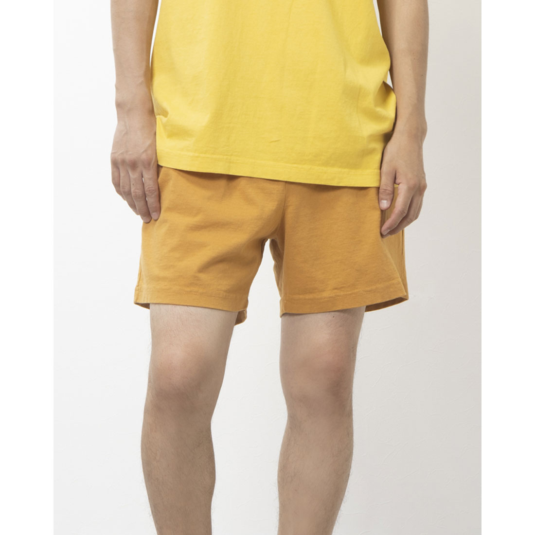 ロサンゼルスアパレル LOS ANGELES APPAREL HEAVY JERSEY GARMENT DYE GYM SHORTS