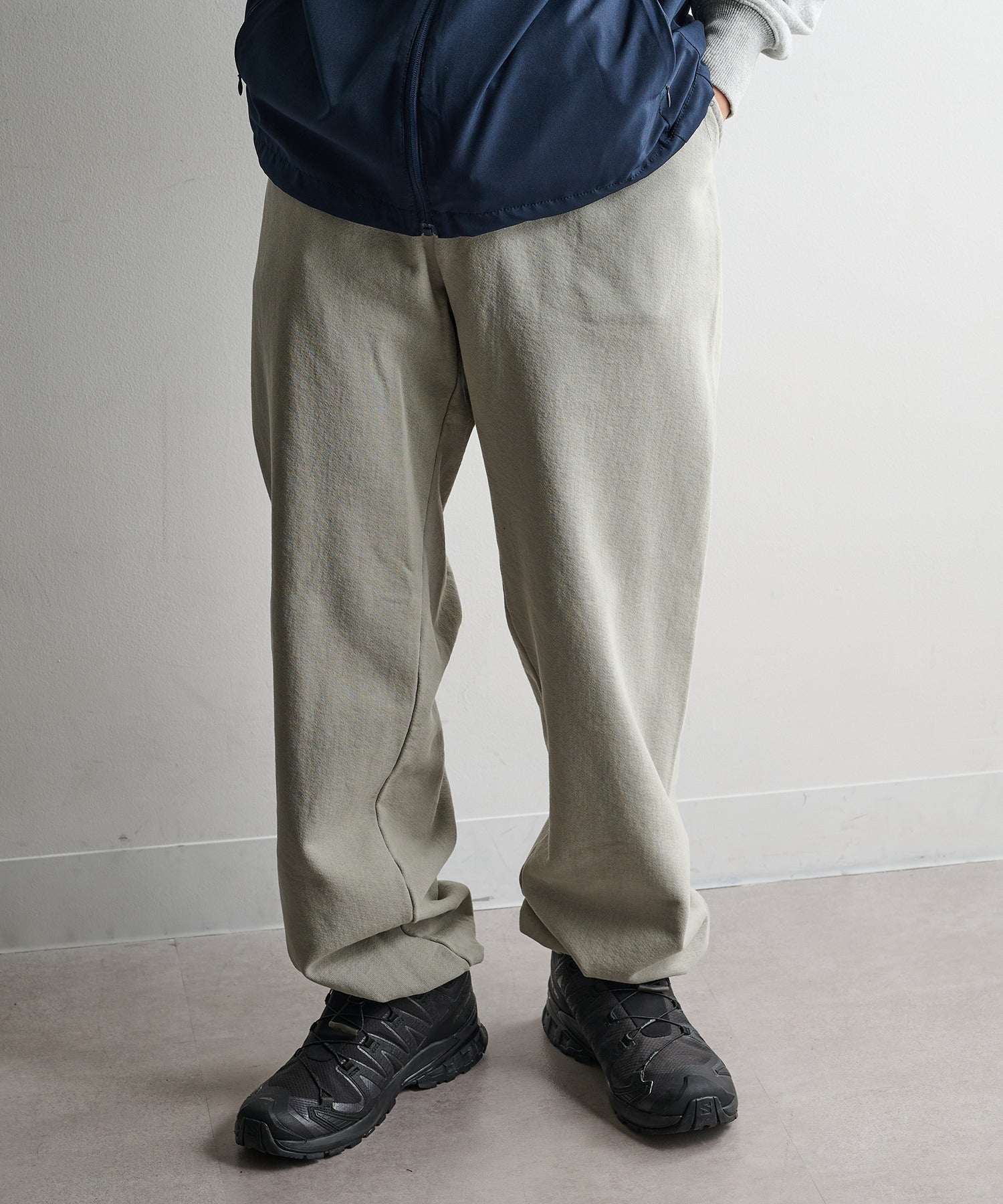 ロサンゼルスアパレル LOS ANGELES APPAREL Heavy Fleece Sweatpant 14Oz Garment Dye オンス ヘビーウェイト フリース スウェットパンツ ガーメントダイ 裏起毛 USA製  L-HF04GD UNTR （ライトグリーン） ライトグリーン