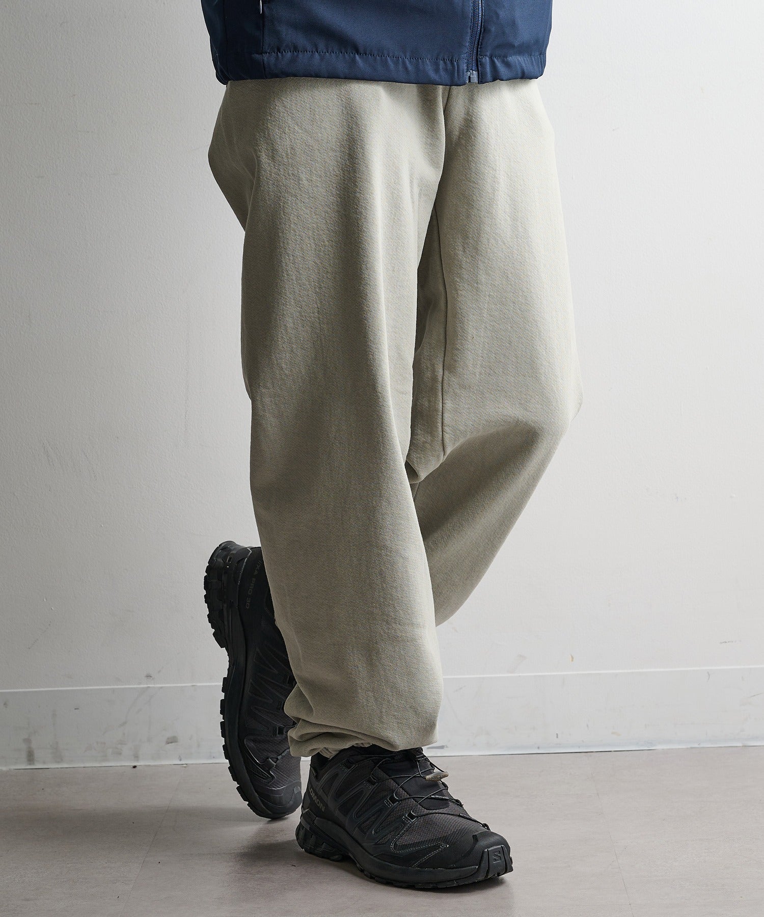 ロサンゼルスアパレル LOS ANGELES APPAREL Heavy Fleece Sweatpant 14Oz Garment Dye オンス ヘビーウェイト フリース スウェットパンツ ガーメントダイ 裏起毛 USA製  L-HF04GD UNTR （ライトグリーン） ライトグリーン