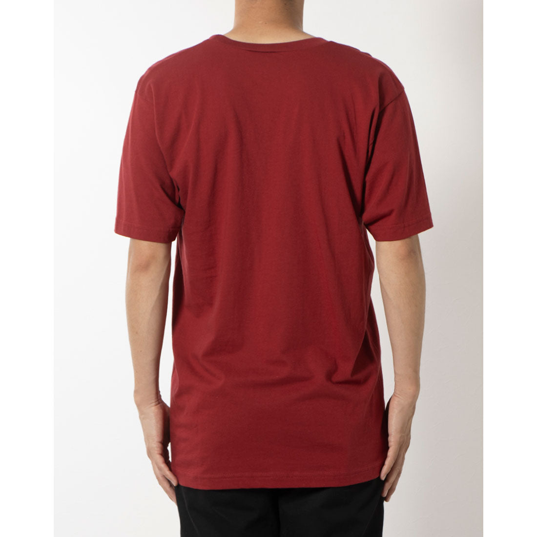 LOS ANGELES APPAREL FINE JERSEY V-NECK T-SHIRT