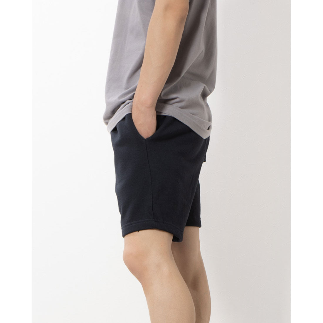 ロサンゼルスアパレル LOS ANGELES APPAREL 14OZ. HEAVY FLEECE MID-LENGTH SHORT -