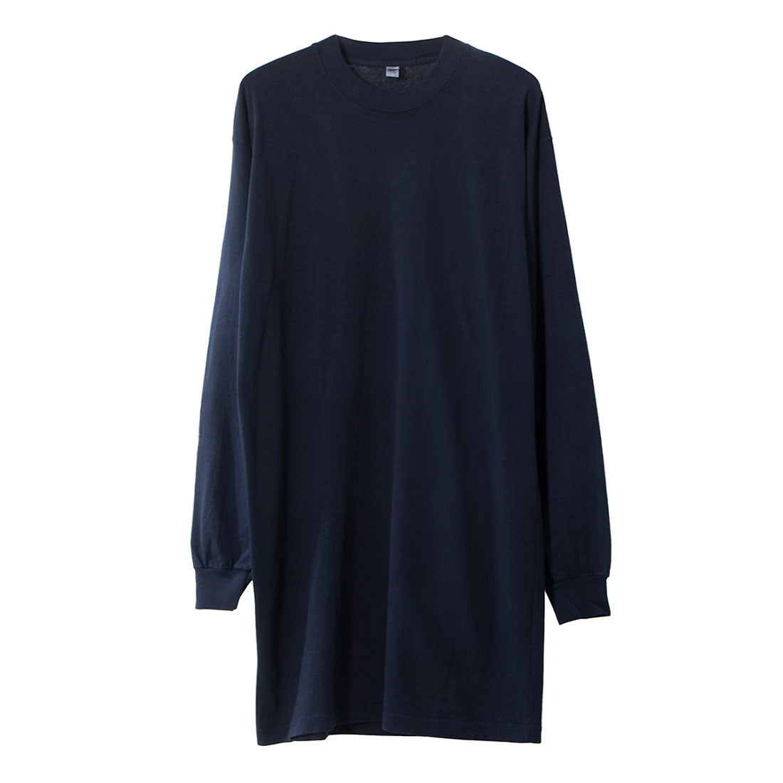 ロサンゼルスアパレル LOS ANGELES APPAREL LONG SLEEVE GARMENT DYE MOCKNECK DRESS