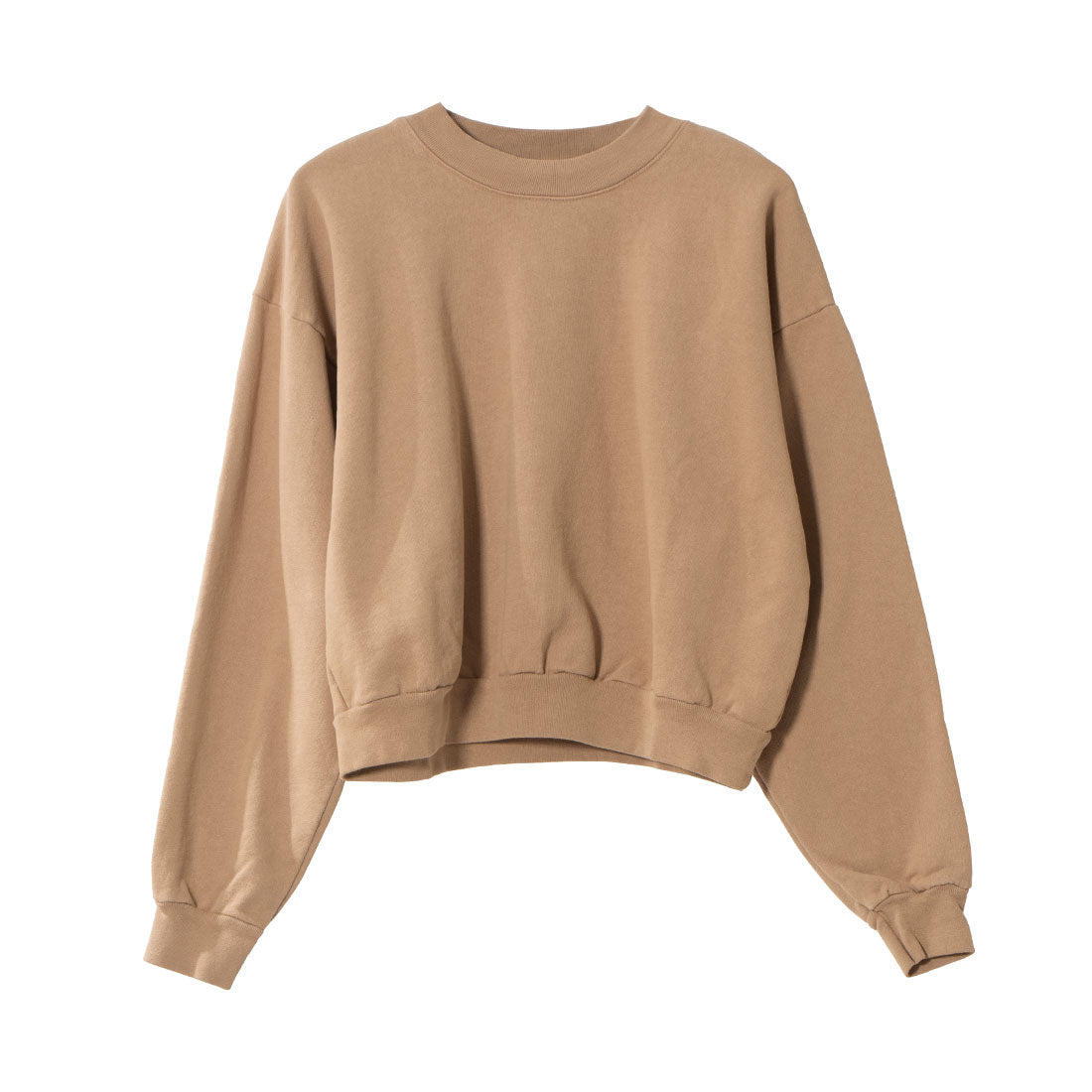 ロサンゼルスアパレル LOS ANGELES APPAREL 14 OZ GARMENT DYE HEAVY FLEECE CROPPED MOCK NECK PULLOVER