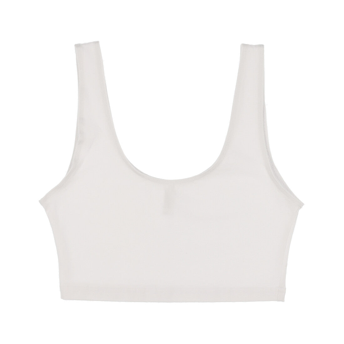 LOS ANGELES APPAREL COTTON SPANDEX TANK CROP TOP