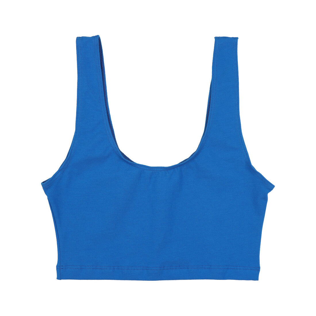 LOS ANGELES APPAREL COTTON SPANDEX TANK CROP TOP