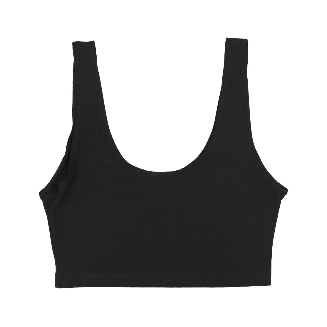 LOS ANGELES APPAREL COTTON SPANDEX TANK CROP TOP