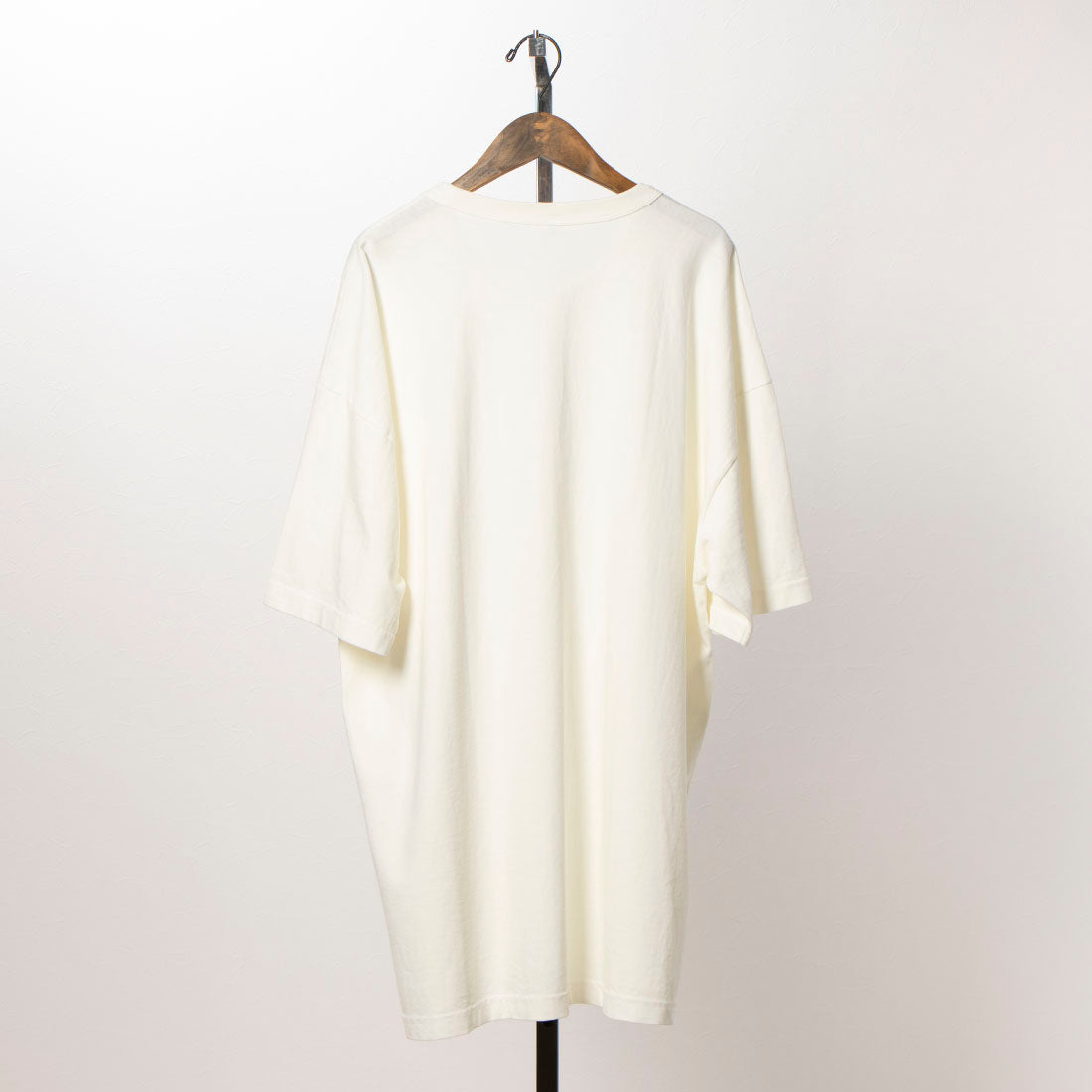 ロサンゼルスアパレル LOS ANGELES APPAREL SHORT SLEEVE BINDING GARMENT DYE T-SHIRT （OFF WHITE） OFF WHITE
